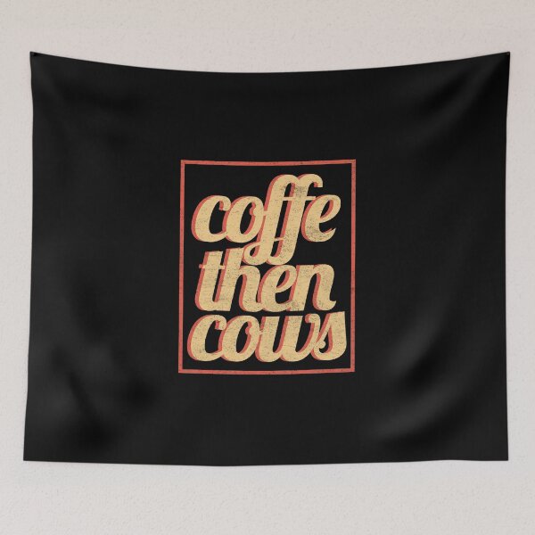 Item preview, Coffee Then Cows Coffee Then Cows designed and sold by FZ Studio .
