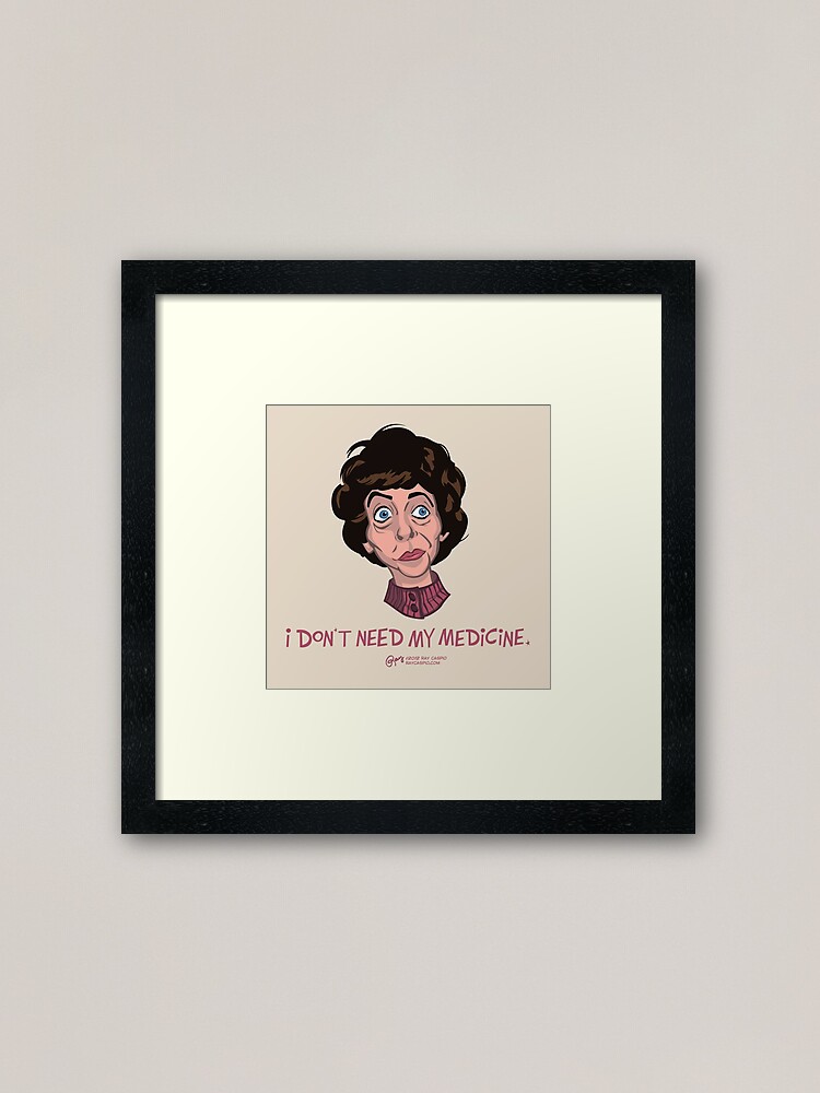Alternate view of The Neighbor Framed Art Print