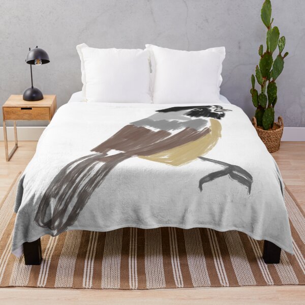 Item preview, abstract black capped chickadee for bird lovers designed and sold by ElmLenonn.