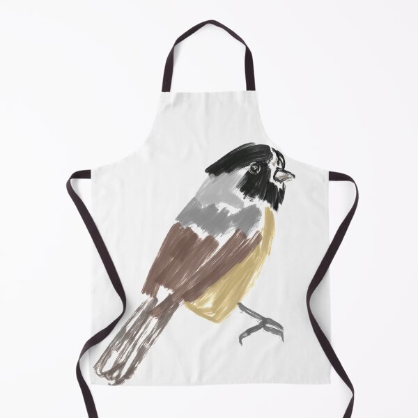 Item preview, abstract black capped chickadee for bird lovers designed and sold by ElmLenonn.