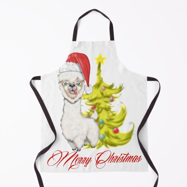 Item preview, Merry Christmas Llama design designed and sold by Balazs Borzon.