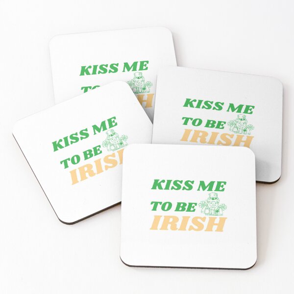 Item preview,  Kiss me I'm pretending to be Irish  designed and sold by Vanissa Berg.