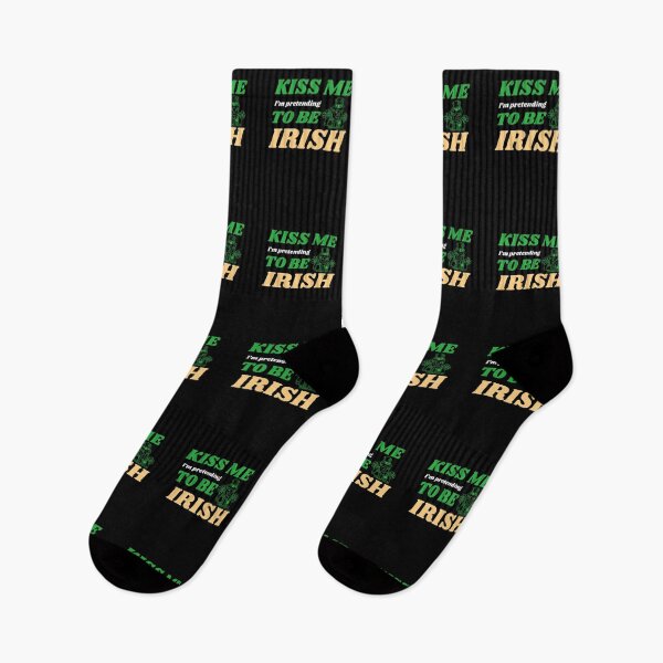 Item preview,  Kiss me I'm pretending to be Irish  designed and sold by Vanissa Berg.