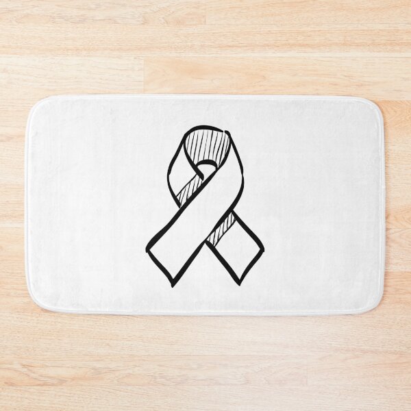 Item preview, Black Doodle Awareness Ribbon  designed and sold by meicha.