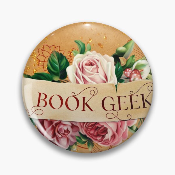Item preview, Book Geek flowers and books aesthetic  designed and sold by Booksshack.
