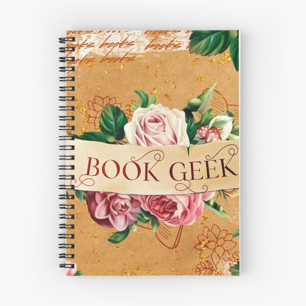 Item preview, Book Geek flowers and books aesthetic  designed and sold by Booksshack.