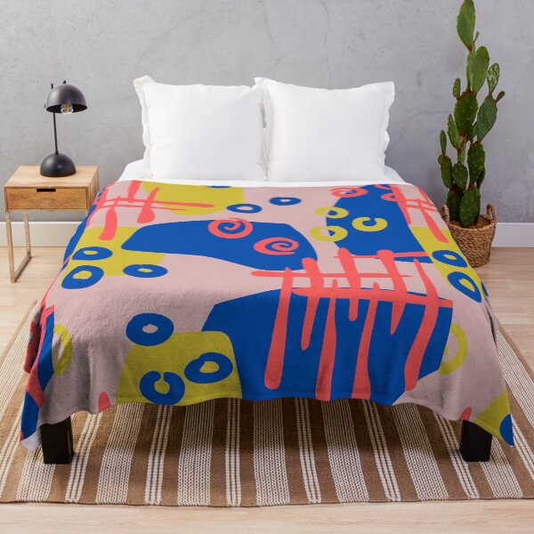 Item preview, Abstrct Shapes Splotches Colorfu Pattern designed and sold by wodra.