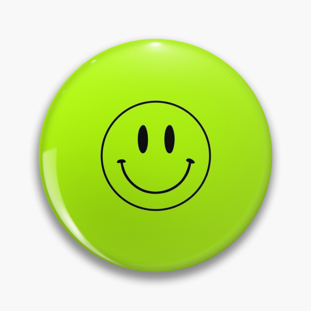 smile♡ Lime Smile Small | Happy Face | Neon |