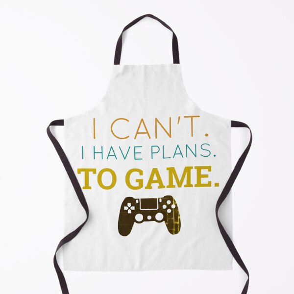 Item preview, I Can't I Have Plans To Game designed and sold by TINASTORESHOPE.