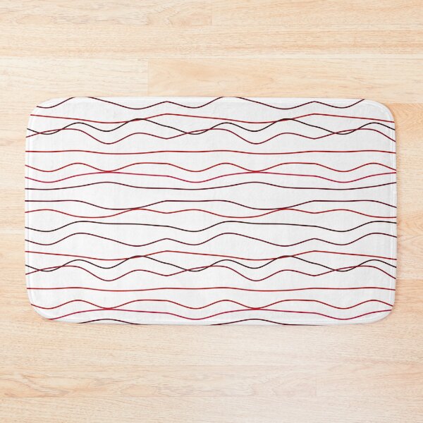 Item preview, Simple Red Waves 1 designed and sold by beocca.