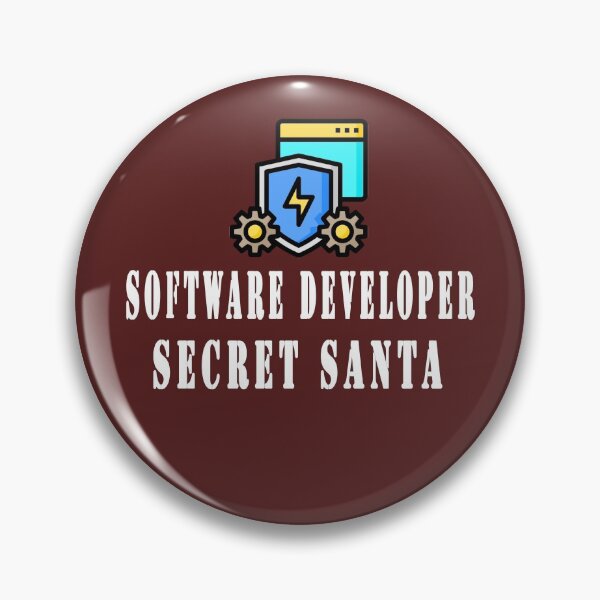 Item preview, software developer secret santa designed and sold by ishako online.