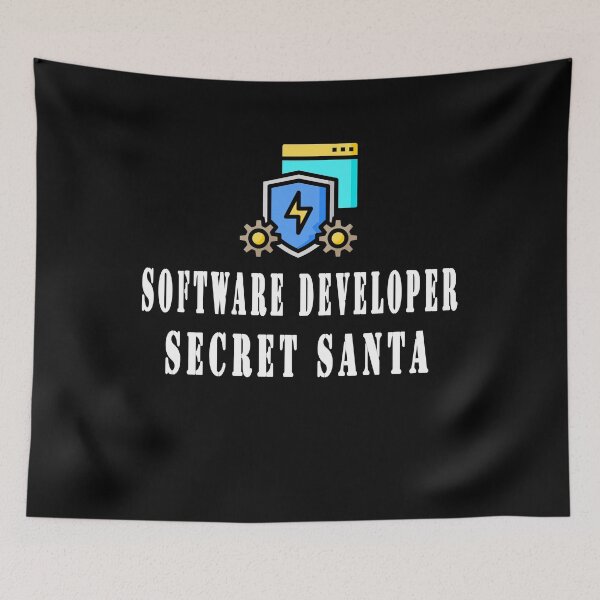 Item preview, software developer secret santa designed and sold by ishako online.