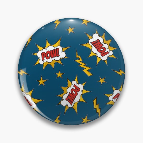 Item preview, Pow Comic Sound Effect Pattern designed and sold by sifis.