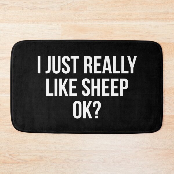 Item preview, I Just Really Like Sheep, Ok? designed and sold by evokearo.