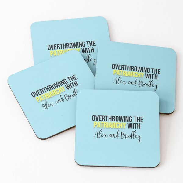 Item preview, Overthrowing the patriarchy with Alex and Bradley designed and sold by HandlewithCare.