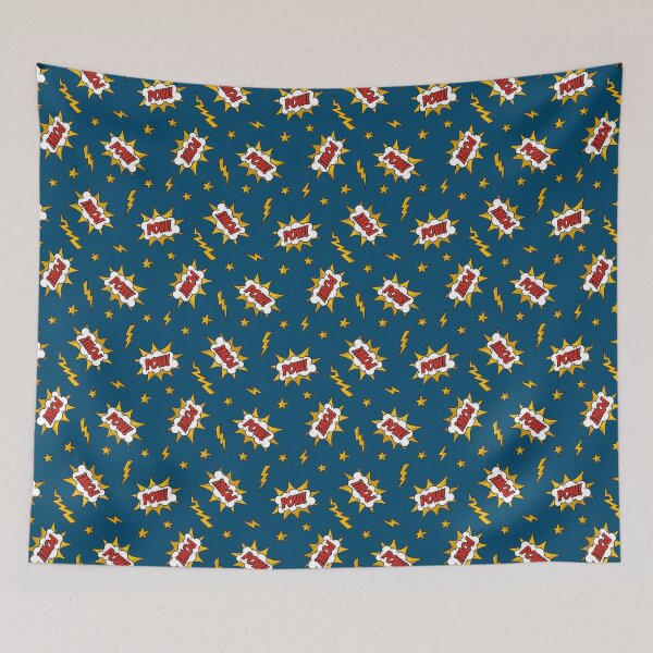 Item preview, Pow Comic Sound Effect Pattern designed and sold by sifis.