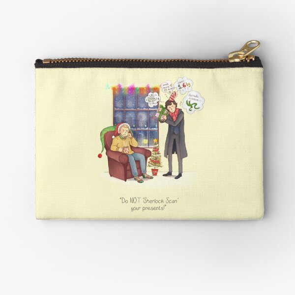 Item preview, Sherlock's Santa Scan designed and sold by AliciaMB.