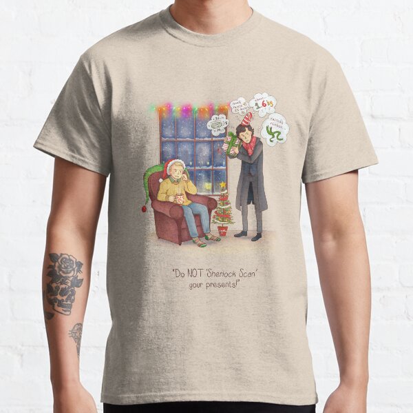 Sherlock's Santa Scan Classic T-Shirt