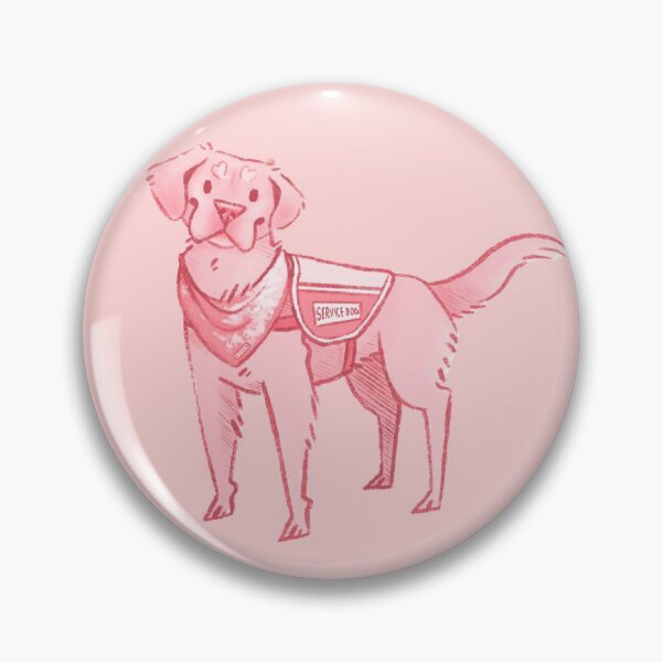 Item preview, Bixby the service dog! designed and sold by Art-2-d2.