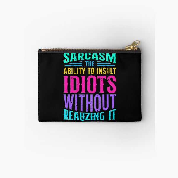 Item preview, Sarcasm The Ability To Insult Idiots Without Realizing It - Nonstop Sarcasm - Be Sarcastic, What Else - Sarcasm Definition Design for T - Shirts, Laptop Skins, Duvets Etc. designed and sold by ShaykhUmer.