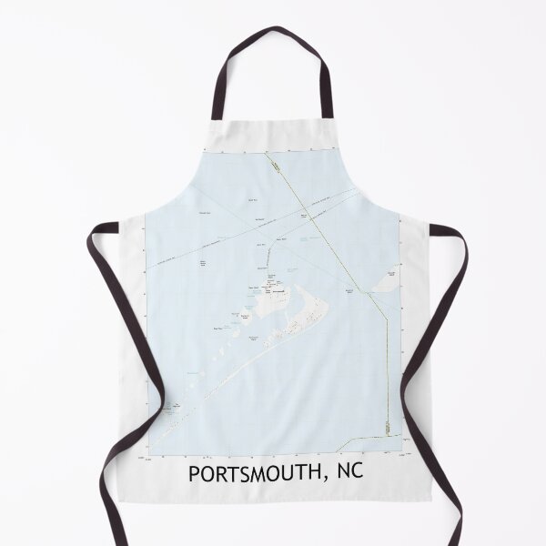 Item preview, Portsmouth, NC Topographical Map Clean designed and sold by PGHPhotoCo.
