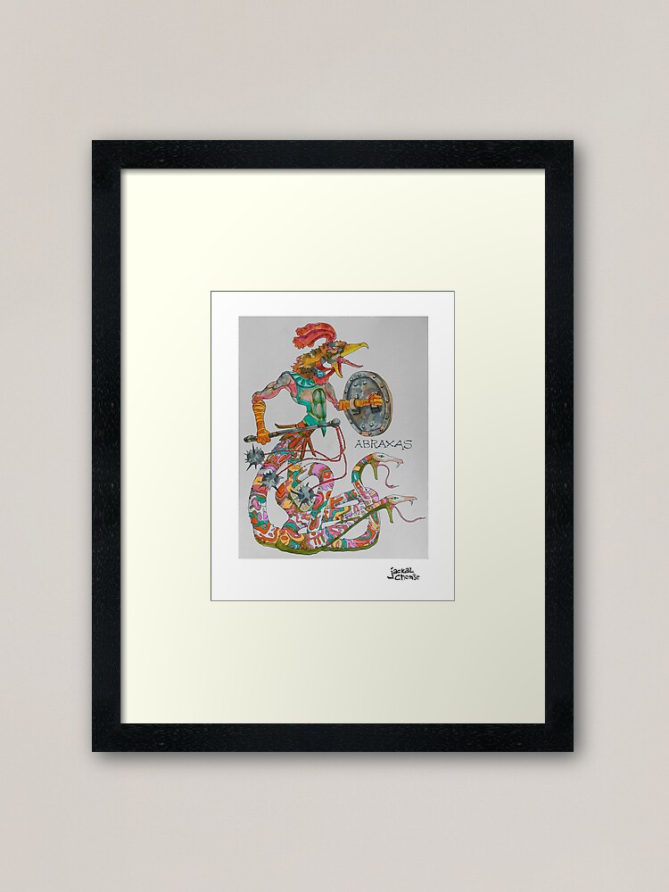 Alternate view of Abraxas Framed Art Print