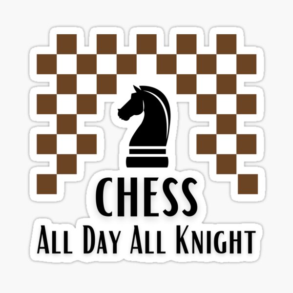 Chess world-Funny puns Sticker