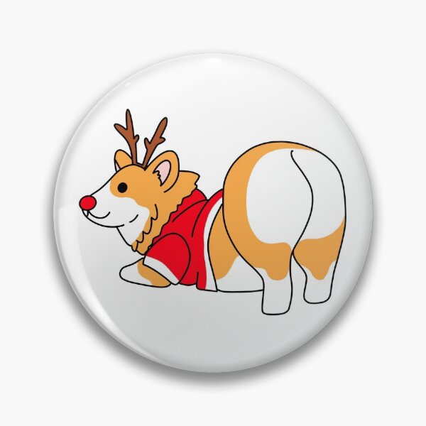 Item preview, Corgi Butt Christmas | Adorable corgi designed and sold by Mixture-DESIGN.