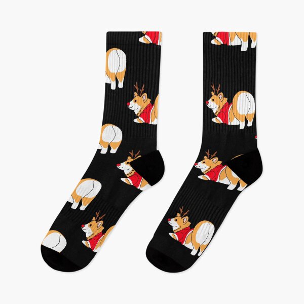 Item preview, Corgi Butt Christmas | Adorable corgi designed and sold by Mixture-DESIGN.