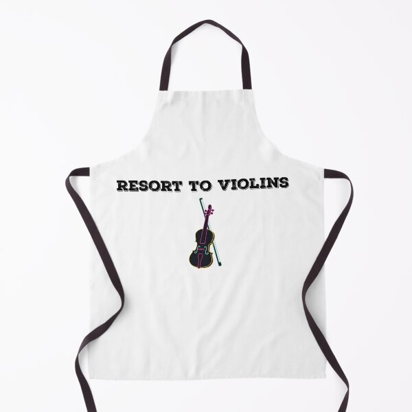 Item preview, Resort To Violins (Violence) Punny Quote Design designed and sold by AritraSur.