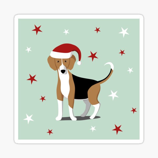 Item preview, Neo the Beagle - Holiday Edition designed and sold by drawingKatarina.