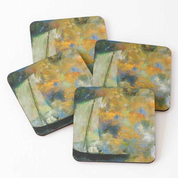 Item preview, Flower Clouds by Odilon Redon - Vintage Art designed and sold by RickE.