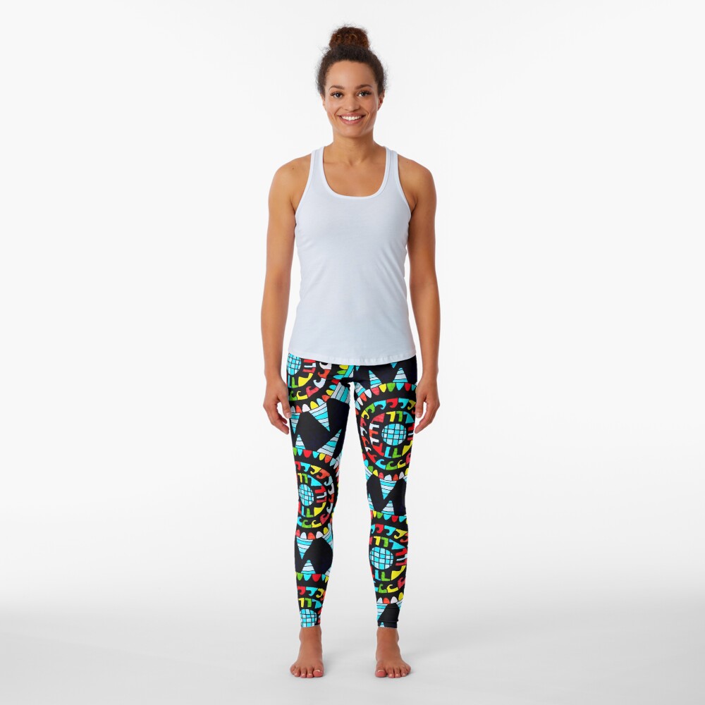 Black Sunset Leggings