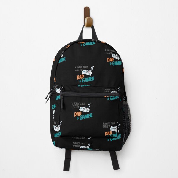 Item preview, I Have Two Titles Dad and Gamer designed and sold by Emerg-Apparel.