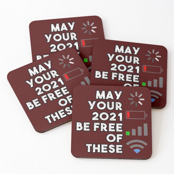 Item preview, 2021 wishes for hassle free net surfing designed and sold by Happy Puppy Print On Demand.