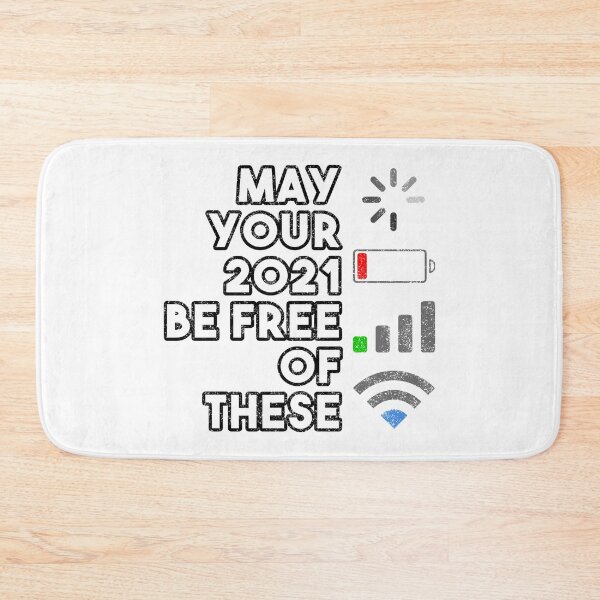 Item preview, 2021 wishes for hassle free net surfing designed and sold by Happy Puppy Print On Demand.