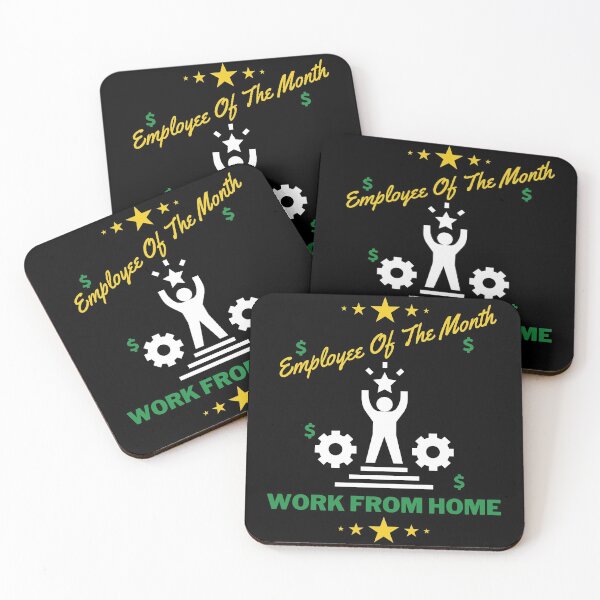 Item preview, Work From Home Employee Of The Month designed and sold by BahiaStyle.