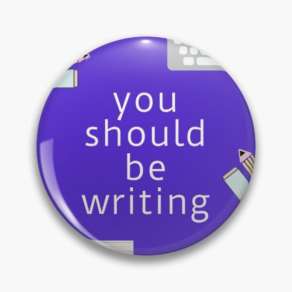 Item preview, You Should Be Writing -- Funny Office Art -- Modern designed and sold by statsandcats.