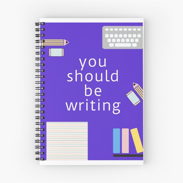 Item preview, You Should Be Writing -- Funny Office Art -- Modern designed and sold by statsandcats.