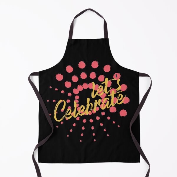 Item preview, Vibrant, cheerful, fun, modern graphic design of "Let's Celebrate" designed and sold by theendup.