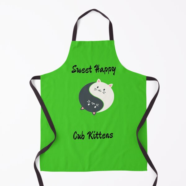 Item preview, Green sweet happy cub kittens designed and sold by DamaliePierre.