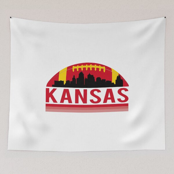 Item preview, Kansas City Football Skyline designed and sold by ArtistThara.