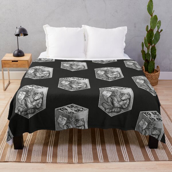 Item preview, Schrödinger's Cat - BW designed and sold by onedayonedrawin.
