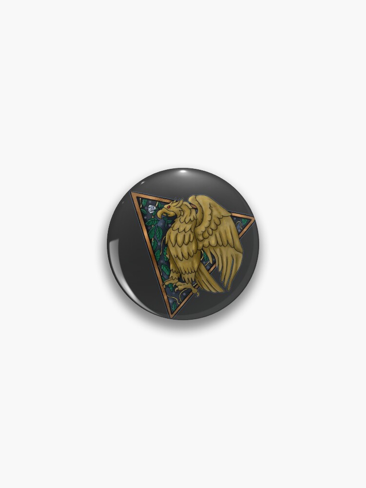 Ravenclaw Crest Glitter Pin