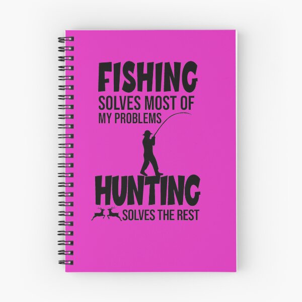 Aperçu de l'œuvre La pêche résout la plupart de mes problèmes La chasse résout le reste Chemise de pêche et de chasse, cadeau de chasse, cadeau de pêche, chemise de pêche, chemise d'amant en plein air créée et vendue par storefans.
