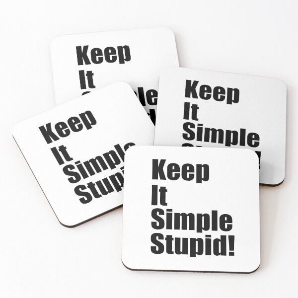 Item preview, Keep It Simple Stupid designed and sold by AFordhamDesigns.