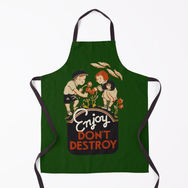 Item preview, Enjoy Don't Destroy - Póster infantil vintage designed and sold by Slydell1.