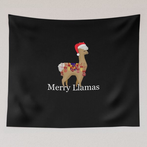 Item preview, Christmas Lama, Alpaca Merry Llamas designed and sold by DiensDesign.