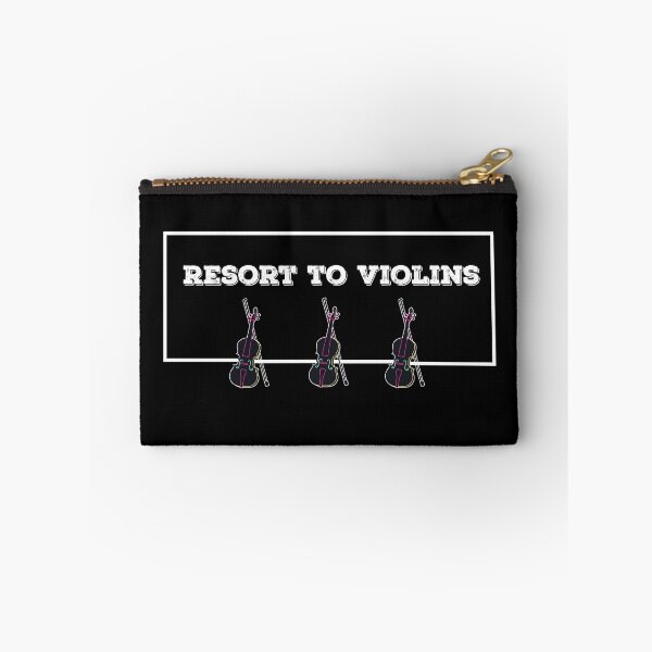 Item preview,  Resort To Violins (Violence) Punny Quote Design designed and sold by AritraSur.