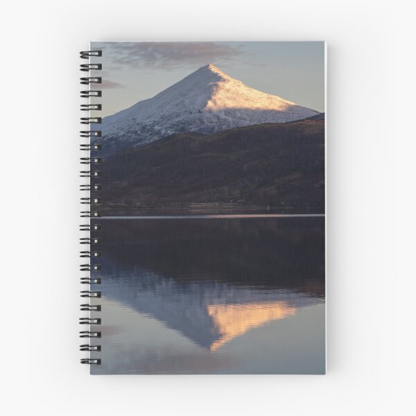 Item preview, 'Evening Light, on Schiehallion', The Fairy Mountain, Kinloch Rannoch, Perthshire. designed and sold by mucklepawprint.